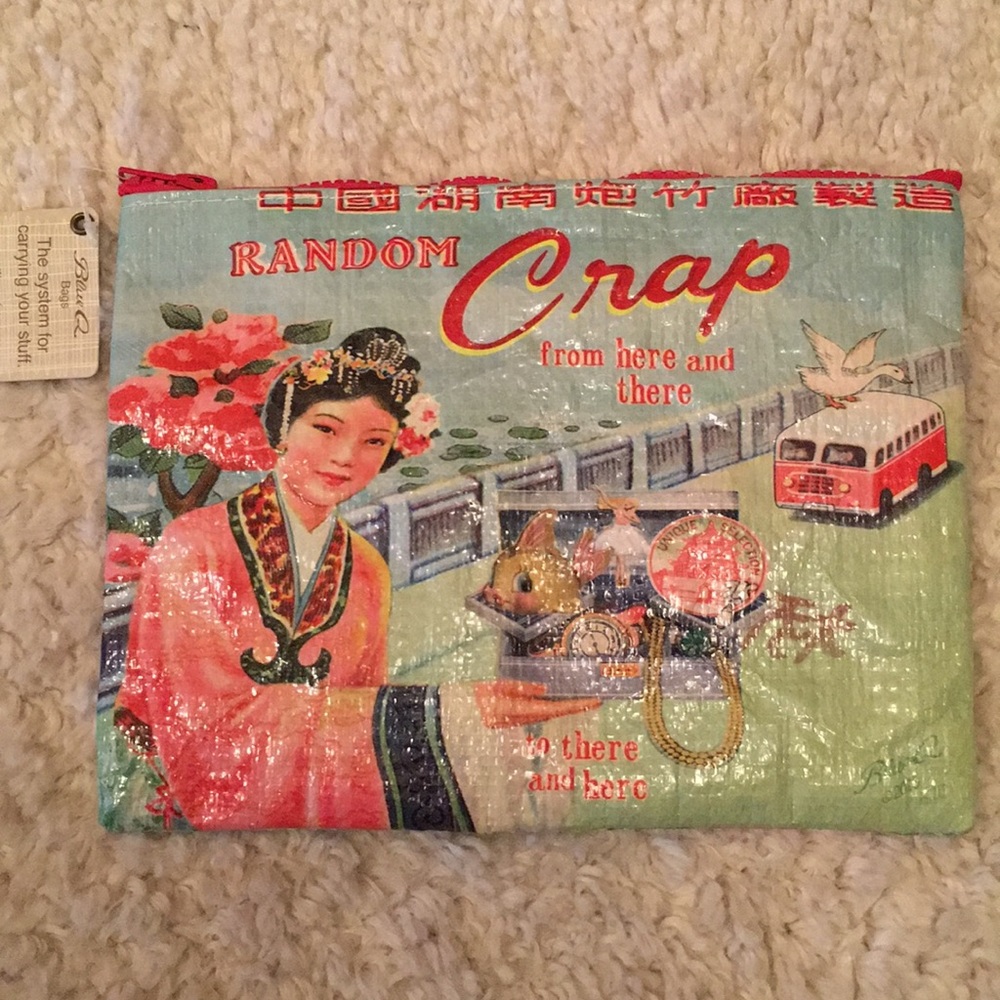 Novelty makeup or random crap bag by Blue Q
